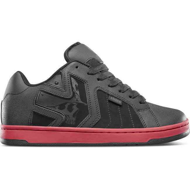 Etnies METAL MULISHA FADER 2 Skate Sko Herre , Svart/Rød N071